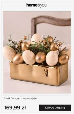 Stroik Cutegg z motywem jajka