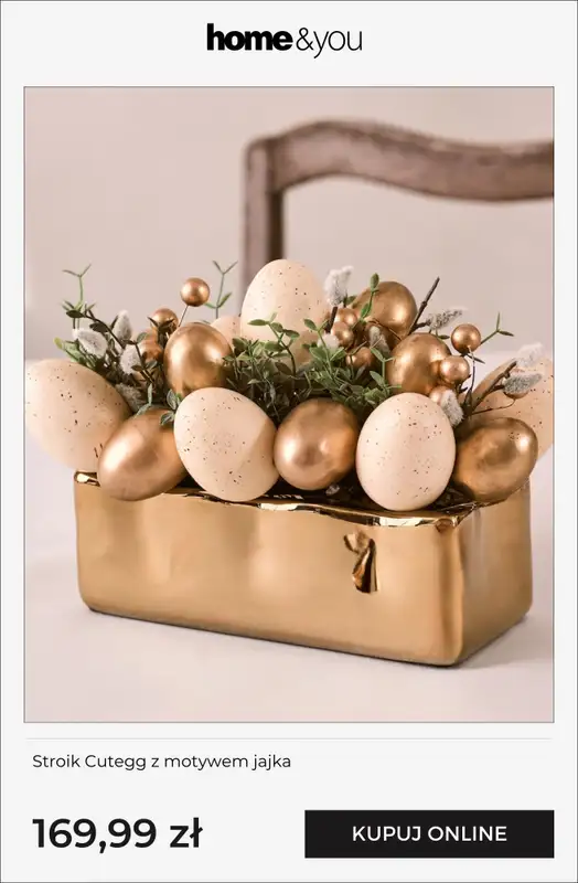 home&you - gazetka promocyjna Dekoracje na Wielkanoc od środy 04.03 do niedzieli 15.03 - strona 7