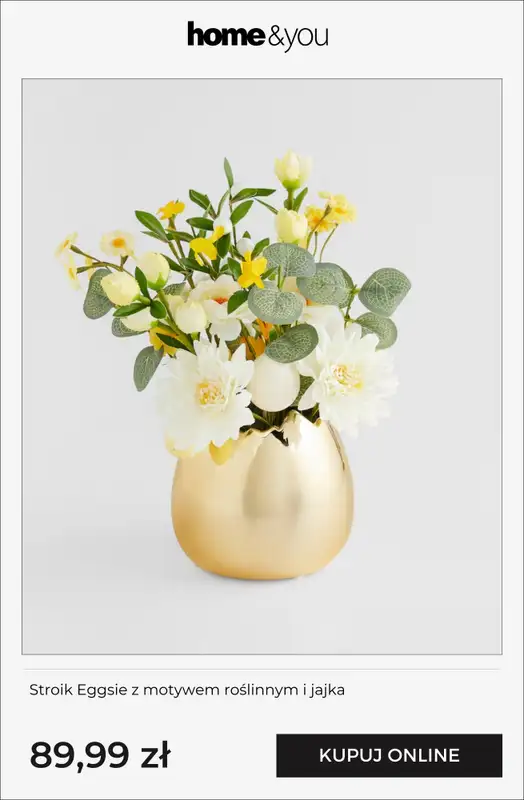 home&you - gazetka promocyjna Dekoracje na Wielkanoc od środy 04.03 do niedzieli 15.03 - strona 5