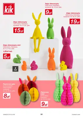 KiK - gazetka promocyjna Gazetka od środy 04.03  - strona 4
