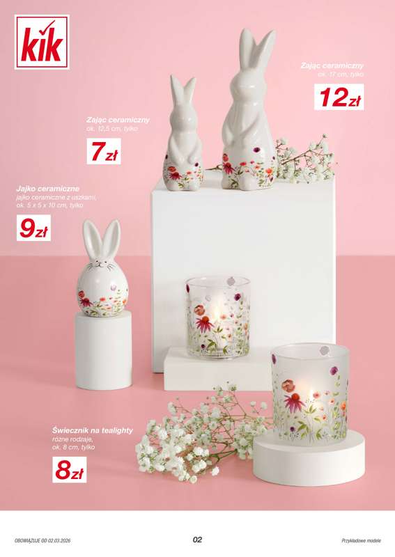 KiK - gazetka promocyjna Gazetka od środy 04.03  - strona 2