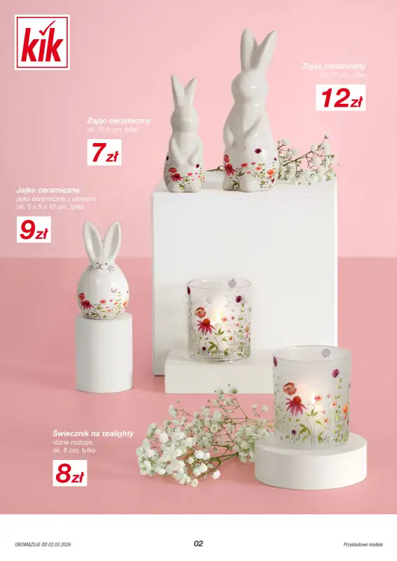 KiK - gazetka promocyjna Gazetka od środy 04.03  - strona 2