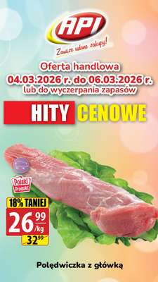 API Market - gazetka promocyjna Plakat promocyjny od środy 04.03 do piątku 06.03