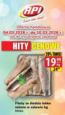 Filety ze śledzia lekko solone w zalewie kg