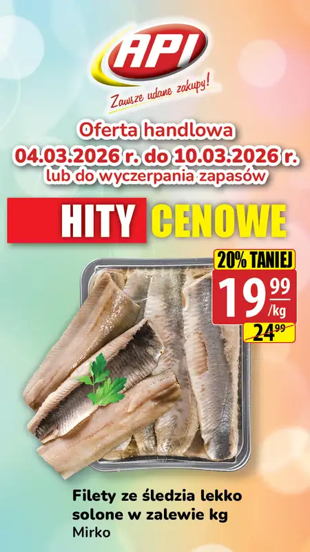 API Market - gazetka promocyjna Plakaty promocyjne od środy 04.03 do wtorku 10.03 - strona 6