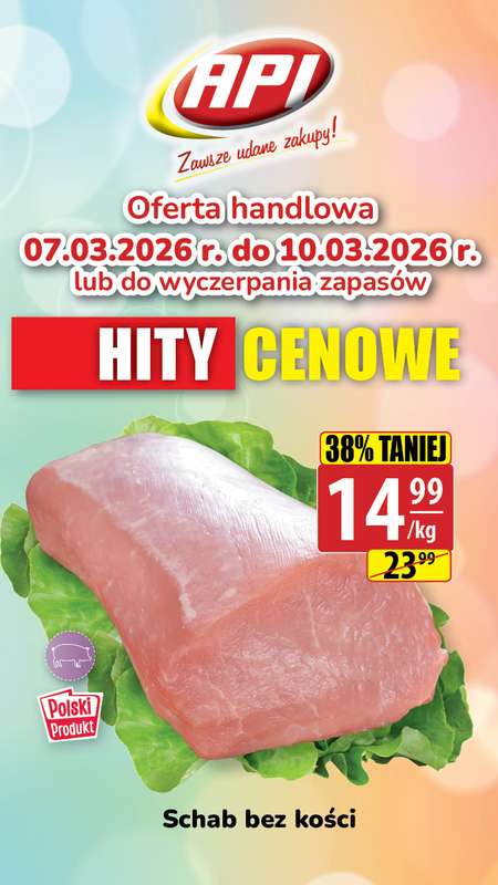 API Market - gazetka promocyjna Plakaty promocyjne od środy 04.03 do wtorku 10.03 - strona 5