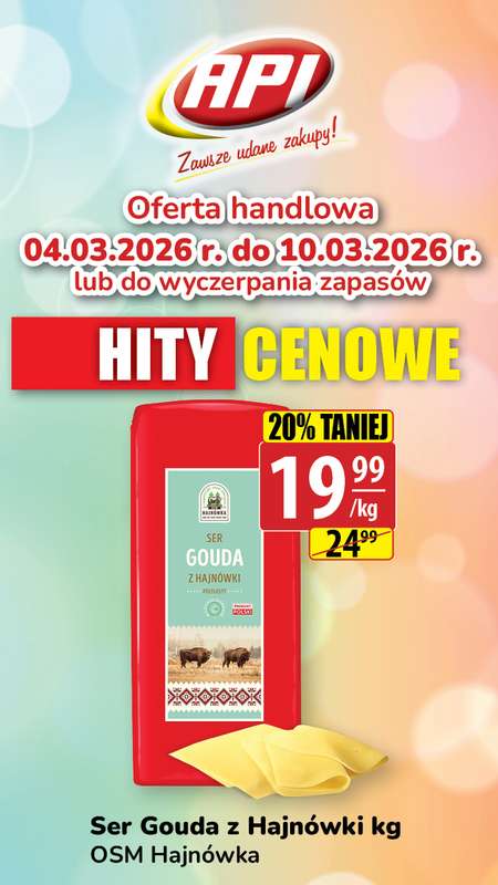 API Market - gazetka promocyjna Plakaty promocyjne od środy 04.03 do wtorku 10.03 - strona 7