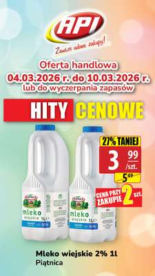 Mleko wiejskie 2% 1l