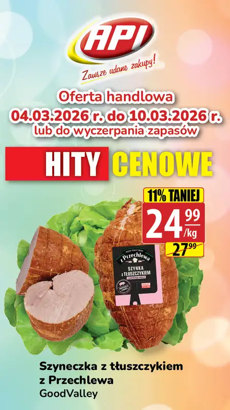 API Market - gazetka promocyjna Plakaty promocyjne od środy 04.03 do wtorku 10.03 - strona 2