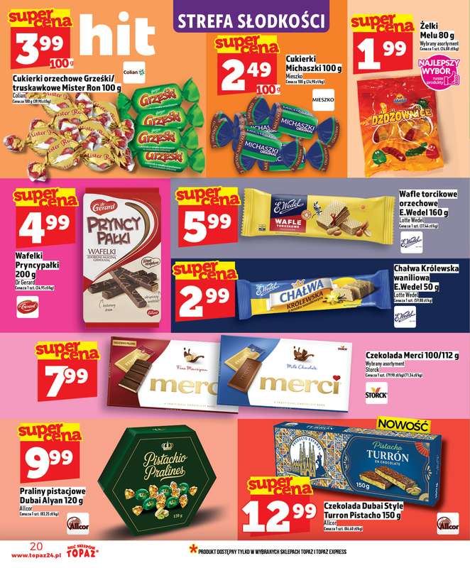 TOPAZ - gazetka promocyjna Nowa gazetka od czwartku, 12.03 od czwartku 12.03 do środy 18.03 - strona 20