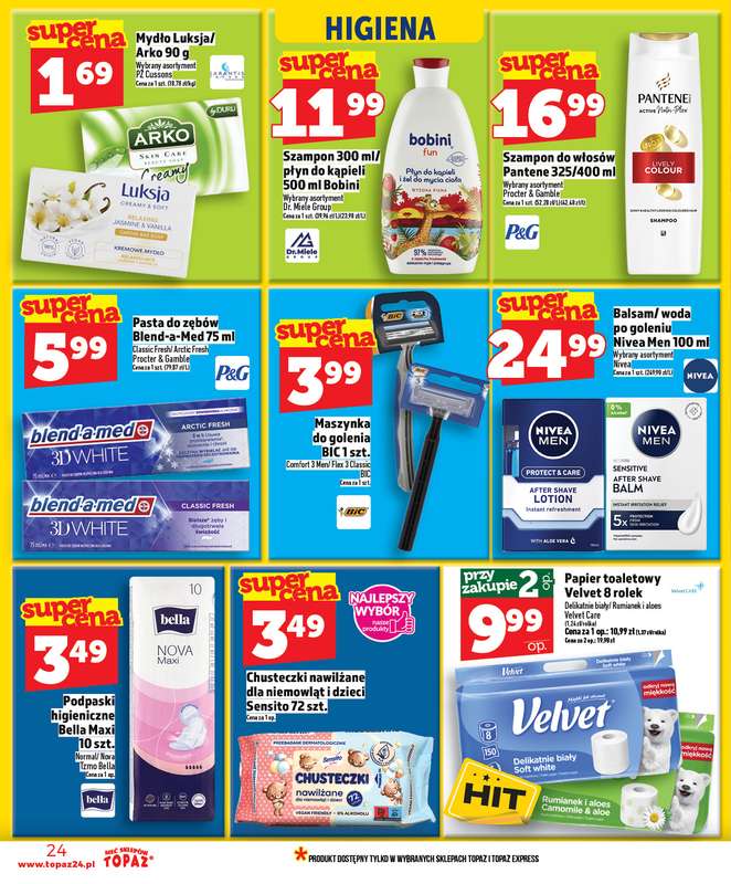 TOPAZ - gazetka promocyjna Nowa gazetka od czwartku, 12.03 od czwartku 12.03 do środy 18.03 - strona 24