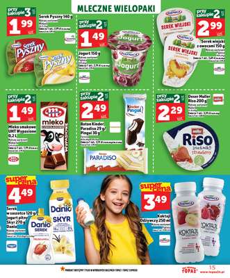 TOPAZ - gazetka promocyjna Nowa gazetka od czwartku, 12.03 od czwartku 12.03 do środy 18.03 - strona 15