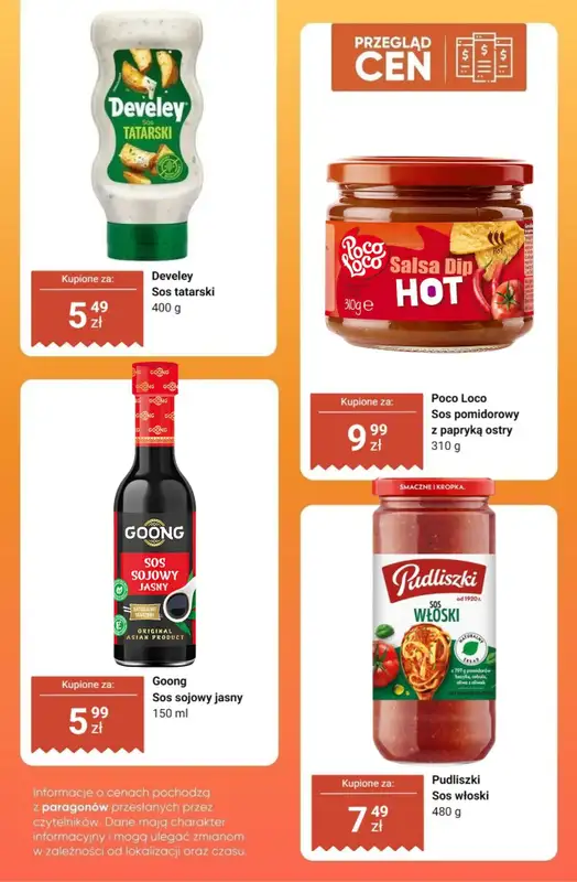 Dino - gazetka promocyjna Ketchupy i sosy - przegląd cen od czwartku 05.03 do wtorku 10.03 - strona 14