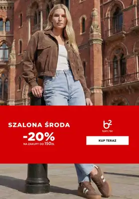 Born2be - gazetka promocyjna -20% na zakupy za min. 150 zł od środy 04.03 do czwartku 05.03