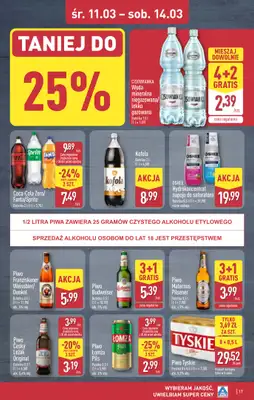 Aldi - gazetka promocyjna Dęblin: WIELKIE OTWARCIE w PH OTO Park już w ŚRODĘ: 11.03! od środy 11.03 do soboty 14.03 - strona 17