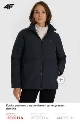 4F - gazetka promocyjna Do -50% na kurtki i bezrękawniki damskie od środy 04.03  - strona 10