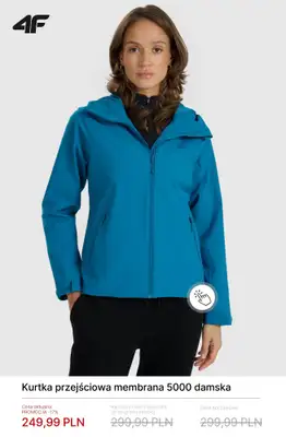 4F - gazetka promocyjna Do -50% na kurtki i bezrękawniki damskie od środy 04.03  - strona 12