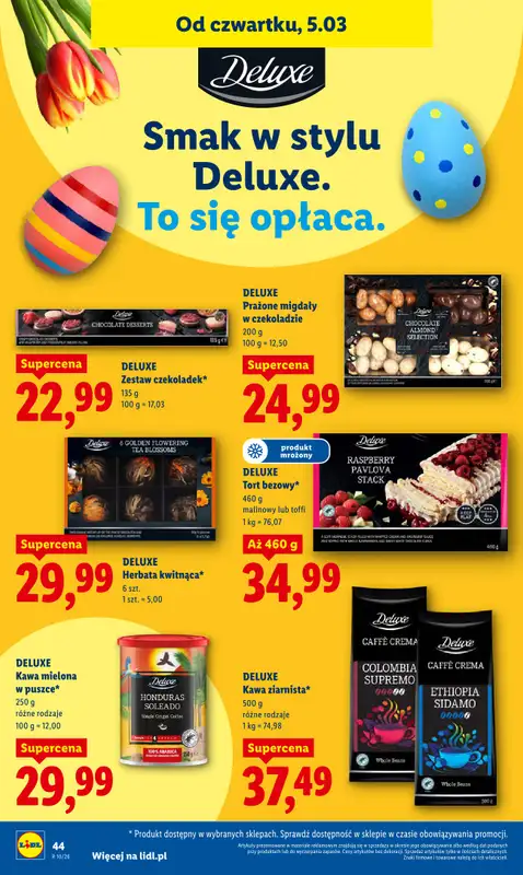 Lidl - gazetka promocyjna Oferta od czwartku od czwartku 05.03 do soboty 07.03 - strona 46