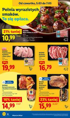 Lidl - gazetka promocyjna Oferta od czwartku od czwartku 05.03 do soboty 07.03 - strona 40