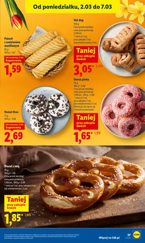 Lidl - gazetka promocyjna Oferta od czwartku od czwartku 05.03 do soboty 07.03 - strona 39