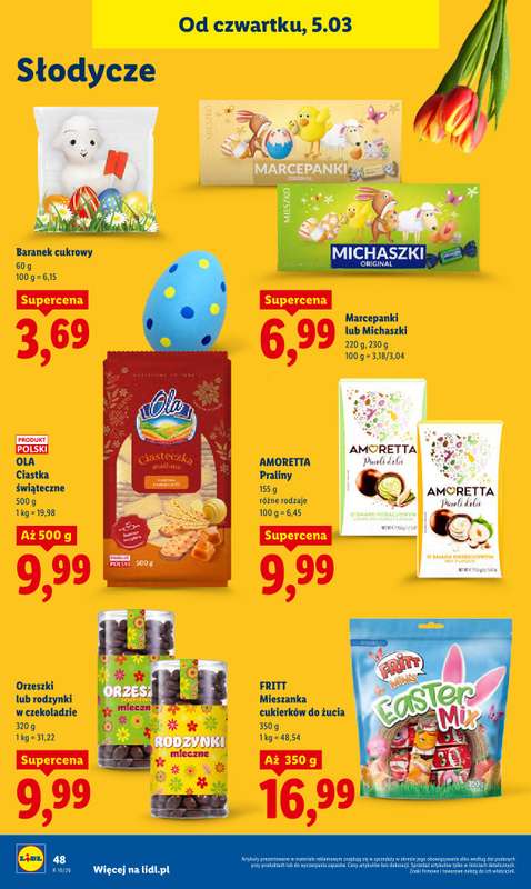Lidl - gazetka promocyjna Oferta od czwartku od czwartku 05.03 do soboty 07.03 - strona 50