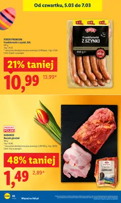 Lidl - gazetka promocyjna Oferta od czwartku od czwartku 05.03 do soboty 07.03 - strona 26
