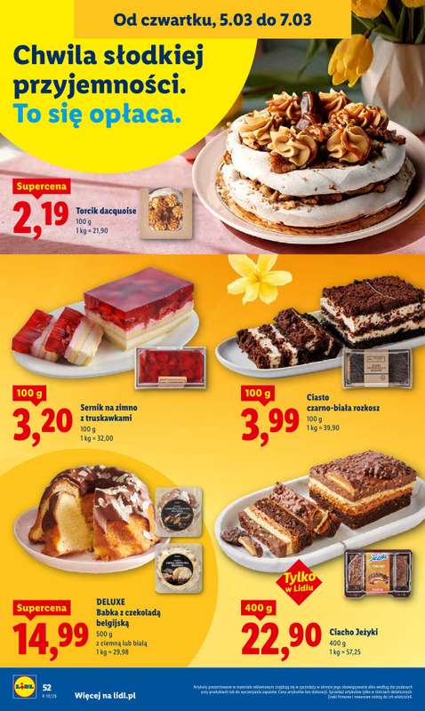 Lidl - gazetka promocyjna Oferta od czwartku od czwartku 05.03 do soboty 07.03 - strona 54
