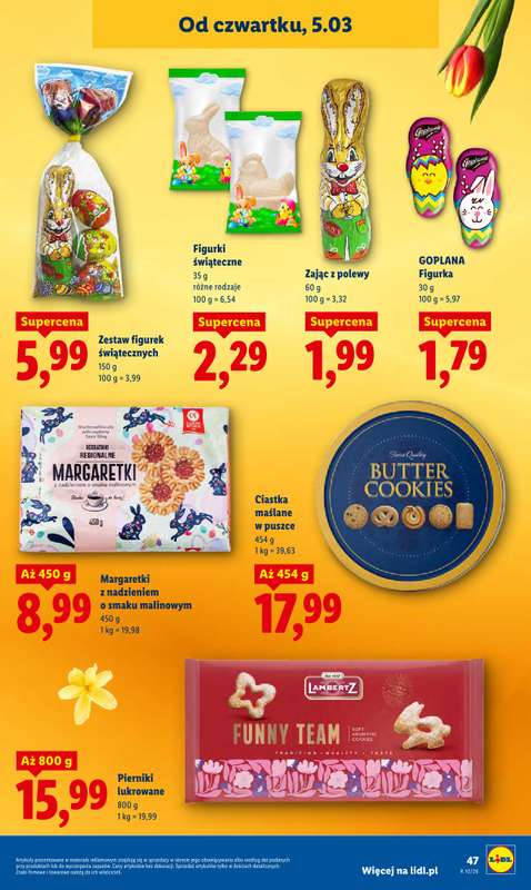 Lidl - gazetka promocyjna Oferta od czwartku od czwartku 05.03 do soboty 07.03 - strona 49
