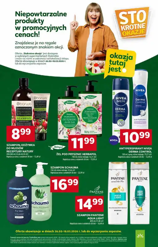 Stokrotka - gazetka promocyjna Gazetka Supermarket od czwartku 05.03 do środy 11.03 - strona 48