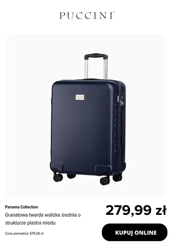 BEST SALE - gazetka promocyjna Puccini | -25% wybrane walizki, kuferki i plecaki od środy 04.03 do niedzieli 15.03 - strona 10