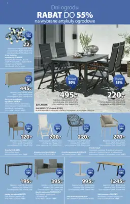 Jysk - gazetka promocyjna Świetna oferta dla domu. Rabat do 60% od środy 04.03 do niedzieli 22.03 - strona 2
