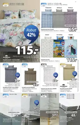 Jysk - gazetka promocyjna Świetna oferta dla domu. Rabat do 60% od środy 04.03 do niedzieli 22.03 - strona 11