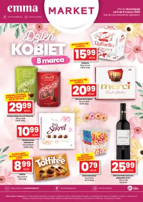 emma MARKET - gazetka promocyjna Plakat promocyjny od czwartku 05.03 do niedzieli 08.03