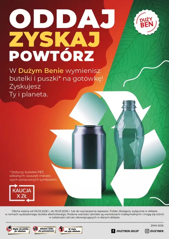 Duży Ben - gazetka promocyjna Gazetka piwna od czwartku 05.03 do środy 18.03 - strona 14