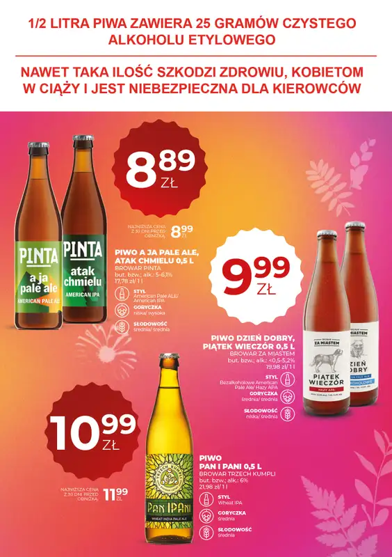 Duży Ben - gazetka promocyjna Gazetka piwna od czwartku 05.03 do środy 18.03 - strona 7