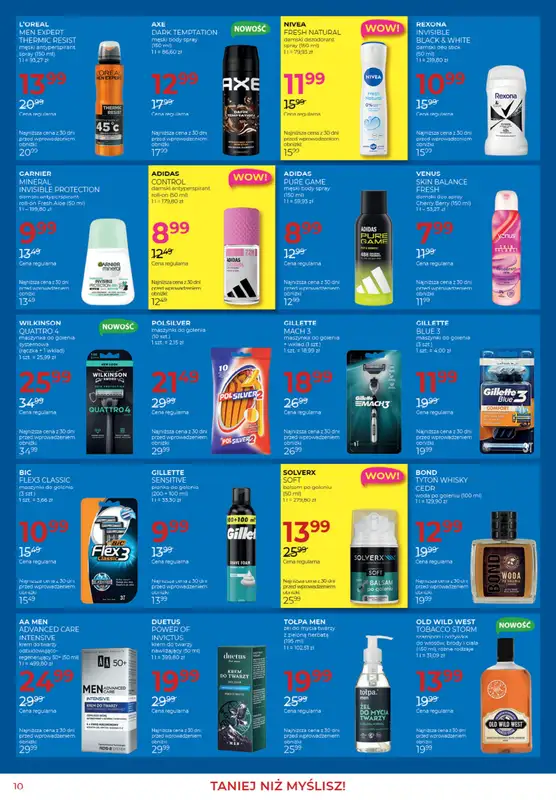 Drogerie Jawa - gazetka promocyjna Gazetka od środy 04.03 do środy 01.04 - strona 10