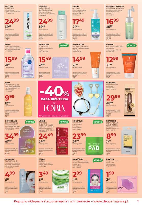Drogerie Jawa - gazetka promocyjna Gazetka od środy 04.03 do środy 01.04 - strona 7