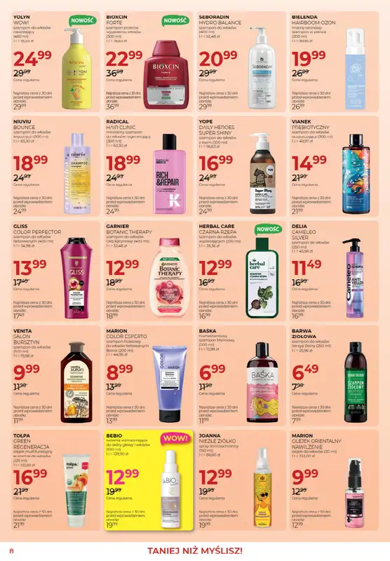 Drogerie Jawa - gazetka promocyjna Gazetka od środy 04.03 do środy 01.04 - strona 8