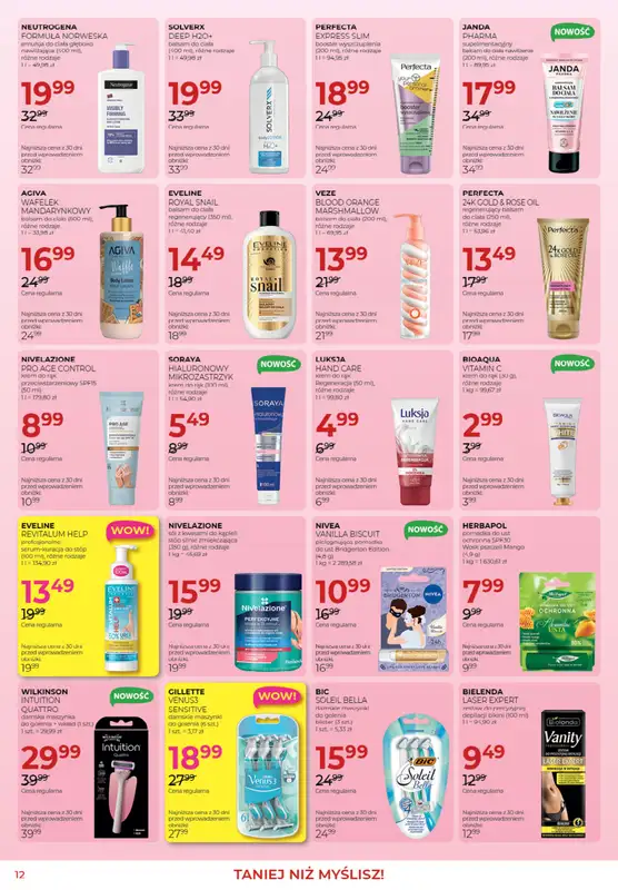 Drogerie Jawa - gazetka promocyjna Gazetka od środy 04.03 do środy 01.04 - strona 12