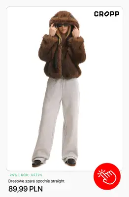 Cropp - gazetka promocyjna -25% na wybrane produkty przy zakupach od 160 PLN od środy 04.03  - strona 2