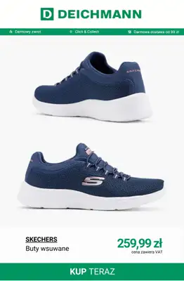 Deichmann - gazetka promocyjna Sneakersy damskie Skechers od środy 04.03  - strona 3