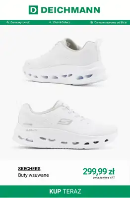Deichmann - gazetka promocyjna Sneakersy damskie Skechers od środy 04.03  - strona 8