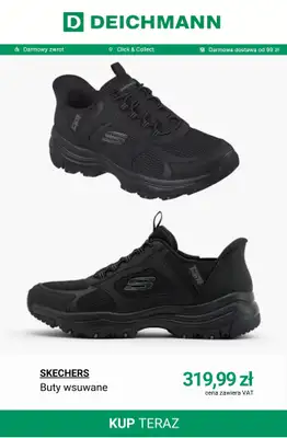 Deichmann - gazetka promocyjna Sneakersy damskie Skechers od środy 04.03  - strona 6