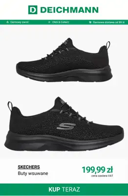 Deichmann - gazetka promocyjna Sneakersy damskie Skechers od środy 04.03  - strona 9
