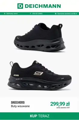Deichmann - gazetka promocyjna Sneakersy damskie Skechers od środy 04.03  - strona 7