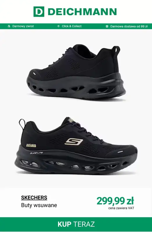 Deichmann - gazetka promocyjna Sneakersy damskie Skechers od środy 04.03  - strona 7