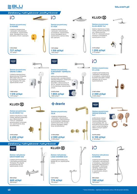 Blu Salony Łazienek - gazetka promocyjna Gazetka cz. 2 od środy 01.04 do wtorku 30.06 - strona 7