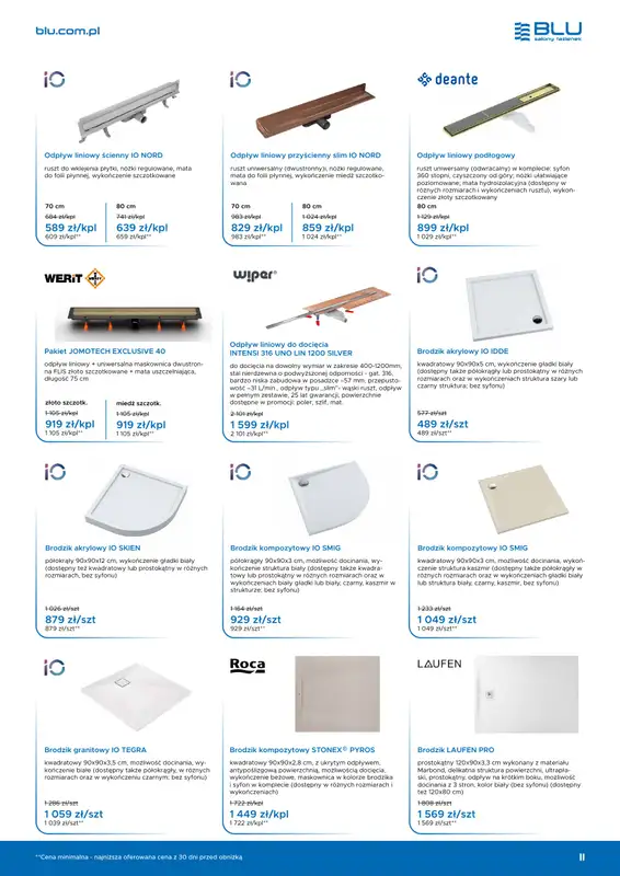 Blu Salony Łazienek - gazetka promocyjna Gazetka cz. 2 od środy 01.04 do wtorku 30.06 - strona 6