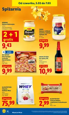 Lidl - gazetka promocyjna Oferta od czwartku od czwartku 05.03 do soboty 07.03 - strona 64