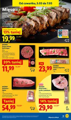 Lidl - gazetka promocyjna Oferta od czwartku od czwartku 05.03 do soboty 07.03 - strona 41